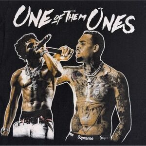 Chris Brown Lil Baby One Of Them Ones Tour 2022 Rap Tee Black Shirt
